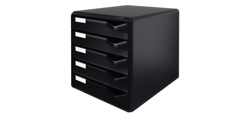 Leitz bloc à tiroirs noir/noir