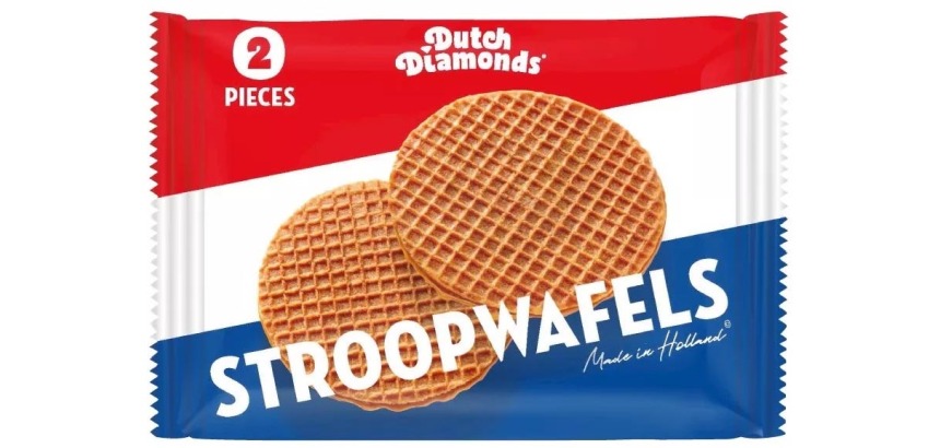Stroopwafels Dutch Diamonds duopack 80 gram