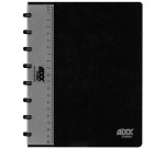 ADOC Classic A5 Notebook 5x5mm grid 144 pages 90g assorted