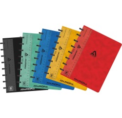 ADOC Classic A5 Notebook 5x5mm grid 144 pages 90g assorted