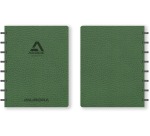 Schrift Adoc Business A5 ruit 5x5mm 144 pagina's 90gr groen