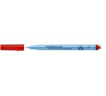 Staedtler Lumocolor erasable marker, line width: 0.6 mm, red