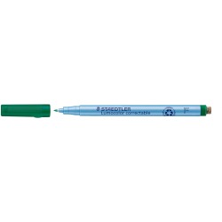 Staedtler Lumocolor feutre effaçable, largeur de trait: 0,6 mm, vert