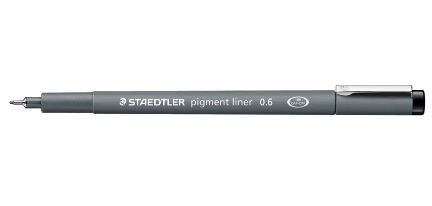 Staedtler Pigment Liner 308 0.6mm black