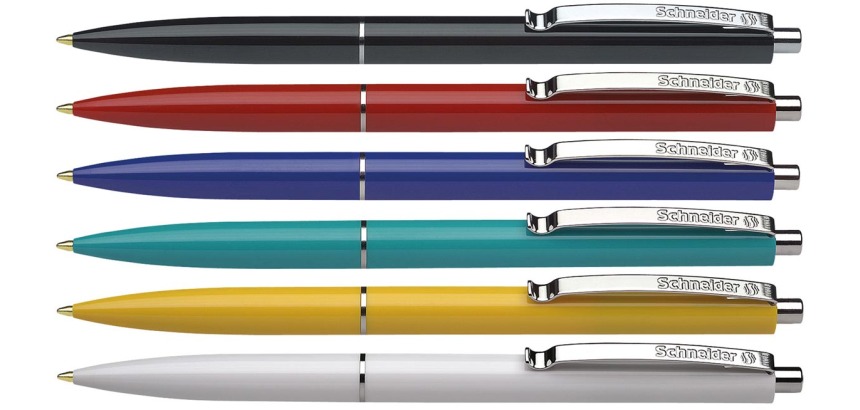 Schneider ballpoint pen K15, medium point, assorted colors