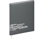 <i>Dark gray, gold book page</i>