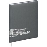 Pagna gastenboek, donkergrijs