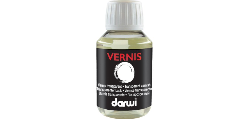 Darwi gloss varnish, 100 ml bottle