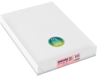 Clairefontaine Evercolor gekleurd gerecycleerd papier, A3, 80 g, 500 vel, roze