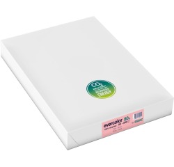 Clairefontaine Evercolor papier couleur recyclé, A3, 80g, 500 feuilles, rose