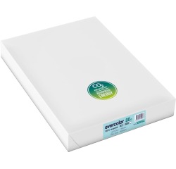 Clairefontaine Evercolor papier couleur recyclé, A3, 80g, 500 feuilles, bleu vif