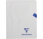 Clairefontaine Mimesys-Heft für DIN A5, 72 Seiten, Umschlag aus PP, kariert 10 mm, sortierte Farben