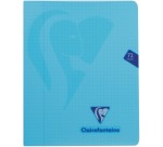 Clairefontaine cahier mimesys pour ft A5, 72 pages, couverture en PP, quadrillé 5 mm, couleurs assorties