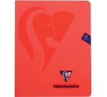Clairefontaine cahier mimesys pour ft A5, 72 pages, couverture en PP, quadrillé 5 mm, couleurs assorties