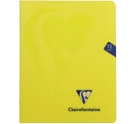 Clairefontaine cahier mimesys pour ft A5, 72 pages, couverture en PP, quadrillé 5 mm, couleurs assorties