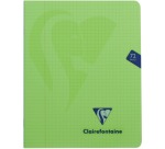 Clairefontaine Heft Mimesys für Format A5, 72 Seiten, Umschlag aus PP, kariert 5 mm, sortierte Farben