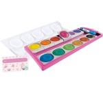 Pelikan boîte de couleurs gouaches 735/K12V, rose pailleté, 12 godets