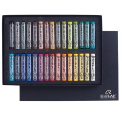 Rembrandt softpastels, doos met 30 pastels