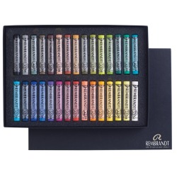 Rembrandt pastel douce, boîte de 30 pastels