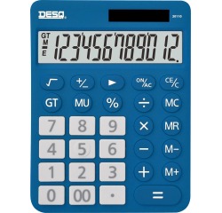Desq calculatrice de bureau New Generation XLarge, bleu foncé