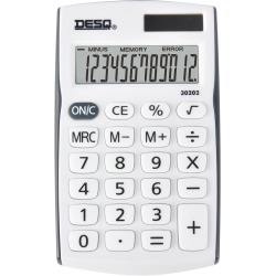 Desq calculatrice de poche Mobile 30202, blanc