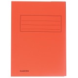 Class'ex dossiermap, 3 kleppen, oranje