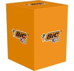 Bic Kids crayon de couleur Ecolutions Evolution, classpack, paquet de 144 pièces