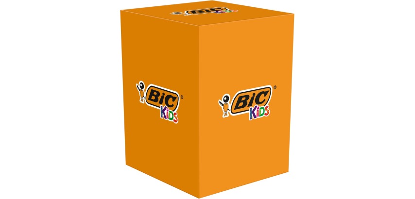 Bic Kids crayon de couleur Ecolutions Evolution, classpack, paquet de 144 pièces