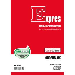Sigel Expres orderbook, ft A5, néerlandais, dupli (50 x 2 feuilles)