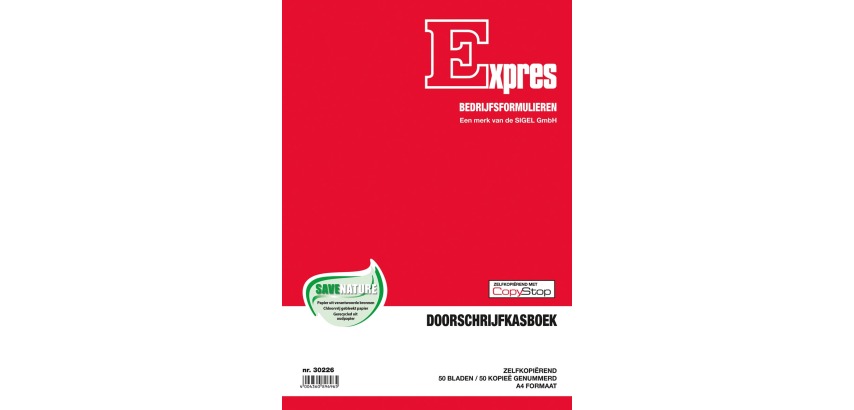Sigel Expres manifold box, A4 size, Dutch, duplicate (50 x 2 sheets)