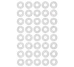 Avery Verstärkungsringe, weiß