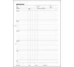 Sigel Expres Wochenpläne, DIN A4, Niederländisch, 50 Blatt