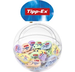 Tipp-Ex mini-pocket mouse pastel, bubbel display van 40 stuks, assorti