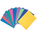 Class'ex chemise de classement, 10 couleurs assorties (5 pièces de chaque couleur)