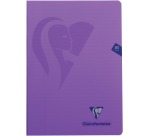 Clairefontaine schrift mimesys voor ft A4, 80 bladzijden, kaft in PP, gelijnd, geassorteerde kleuren