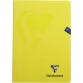 Clairefontaine cahier mimesys pour ft A4, 80 pages, couverture en PP, ligné, couleurs assorties