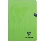 Clairefontaine cahier mimesys pour ft A4, 80 pages, couverture en PP, quadrillé 4 x 8, couleurs assorties