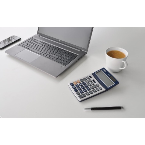 Desq bureaurekenmachine Business Classy Large 30312, zilver