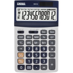 Desq calculatrice de bureau Business Classy large 30312, argent