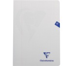 Clairefontaine Mimesys notebook for A4 format, 80 pages, PP cover, 5 mm grid, assorted colors