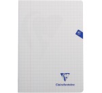 Clairefontaine Mimesys Heft für A4, 80 Seiten, Umschlag aus PP, 10 mm kariert, sortierte Farben