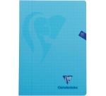 Clairefontaine Mimesys Heft für A4, 80 Seiten, Umschlag aus PP, 10 mm kariert, sortierte Farben