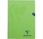 Clairefontaine Mimesys Heft für A4, 80 Seiten, Umschlag aus PP, 10 mm kariert, sortierte Farben