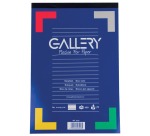 Gallery schrijfblok, ft A4, gelijnd, blok van 100 vel