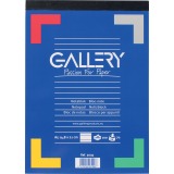 Gallery schrijfblok, ft A5, gelijnd, blok van 100 vel