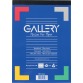 Gallery schrijfblok, ft A5, gelijnd, blok van 100 vel