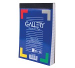 Gallery notitieblok, ft A6, gelijnd, blok van 100 vel