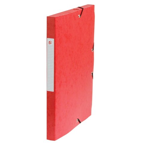 STAR elastobox, rug van 2,5 cm, rood