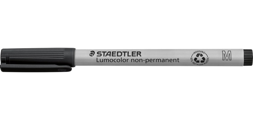 Staedtler Lumocolor 315 non-permanent M black marker