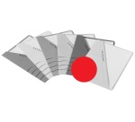 Jalema Pochette documents Secolor rouge